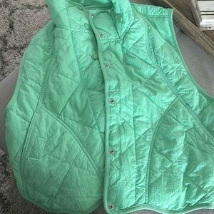 Free people light weight puffer vest